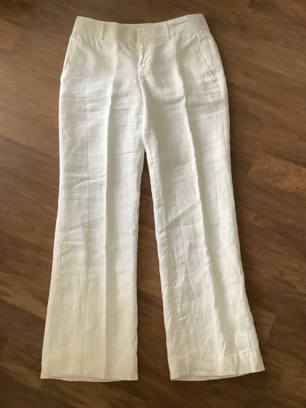 Banana Republic linen wide leg pants